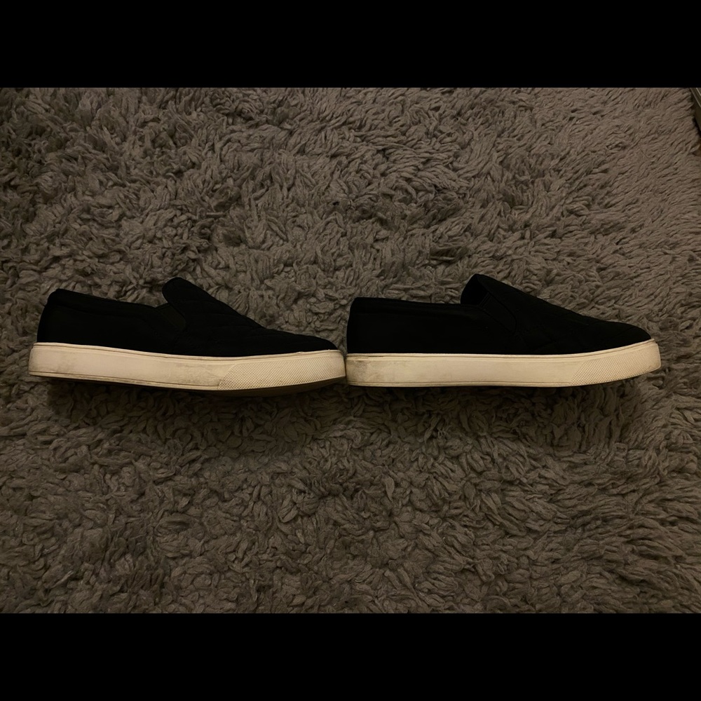 Black and white Aldo slip on sneakers - Picture 8 of 13